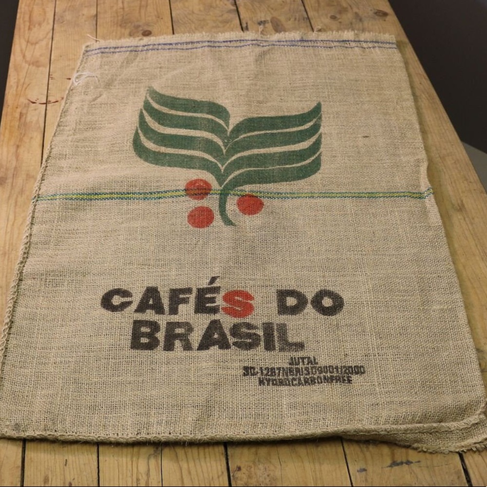 Vintage Burlap Sack Wall Decor